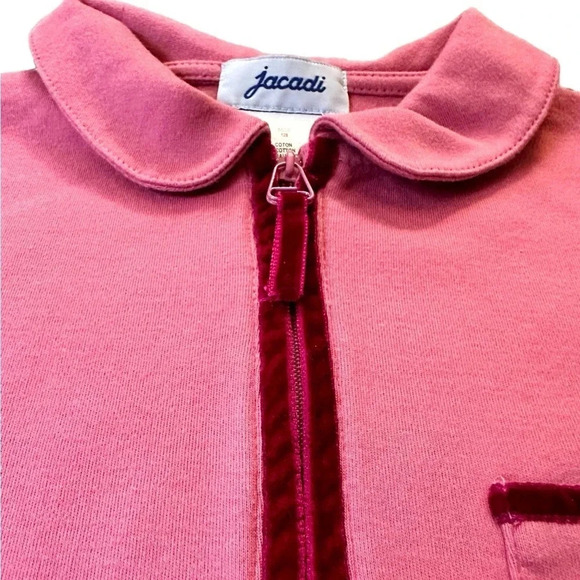 Jacadi | Girls Quarter Zip Pullover (8) 💖 - Picture 2 of 5